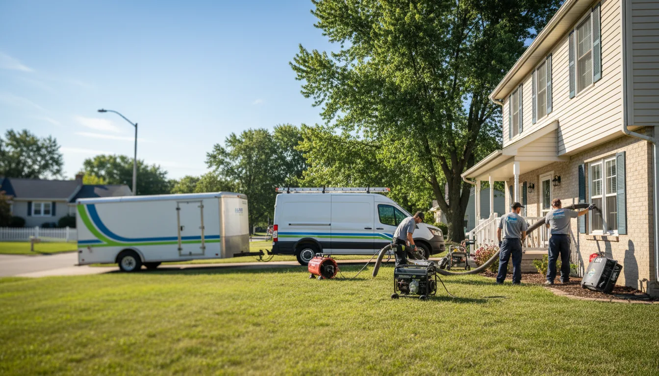 Flooded Basement Restoration And Cleanup With Repair in Morland, KS near me